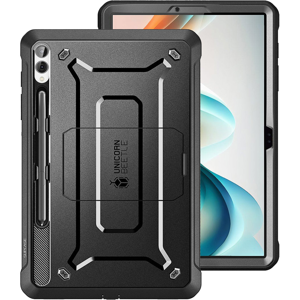 Etui pancerne Supcase Unicorn Beetle Pro do Galaxy Tab S9 Plus, czarne